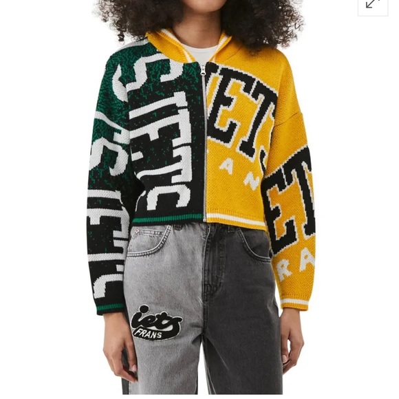 Knit Iets Frans Cropped Sweater - Picture 4 of 4